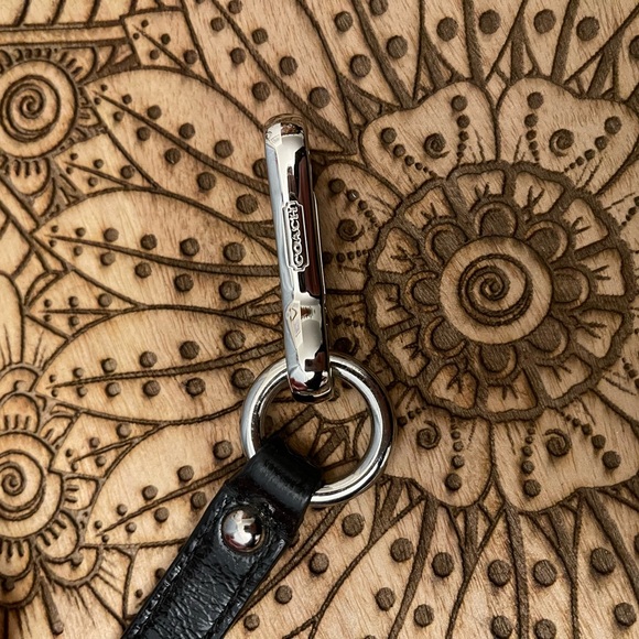 Coach Black Madison Dotted Op Art Signature Tote and Wallet Set - Picture 15 of 16